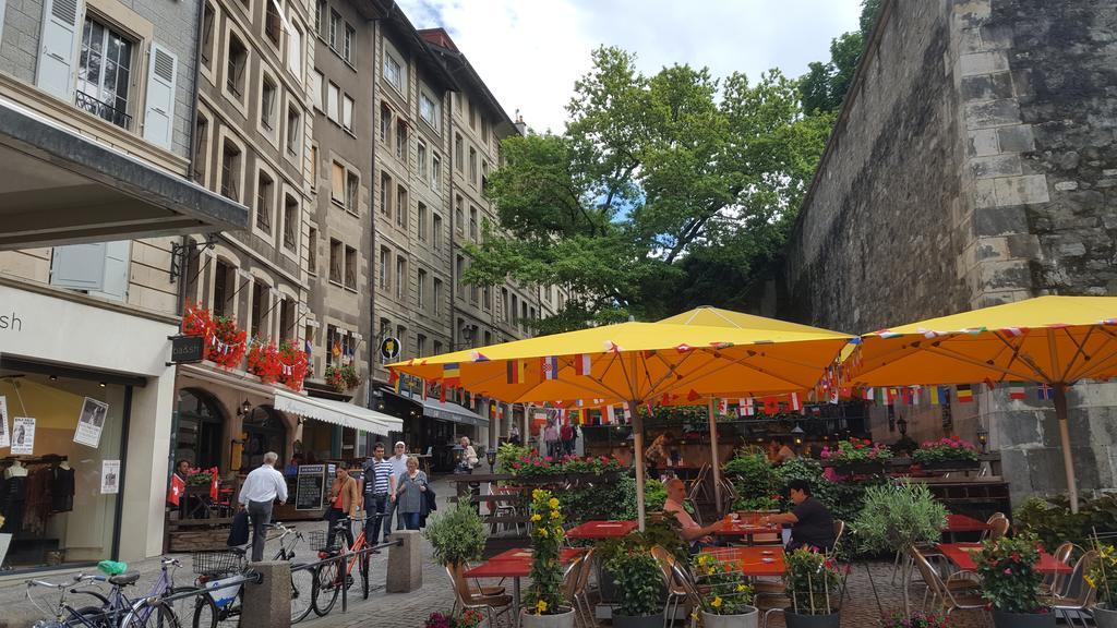 Ferienwohnung Fontaine Genf Exterior foto